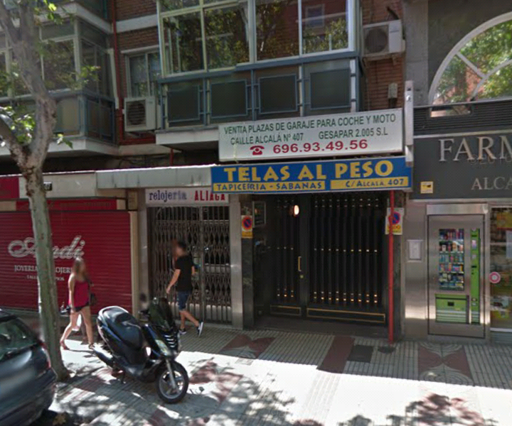 Alquiler de garajes para moto en Madrid